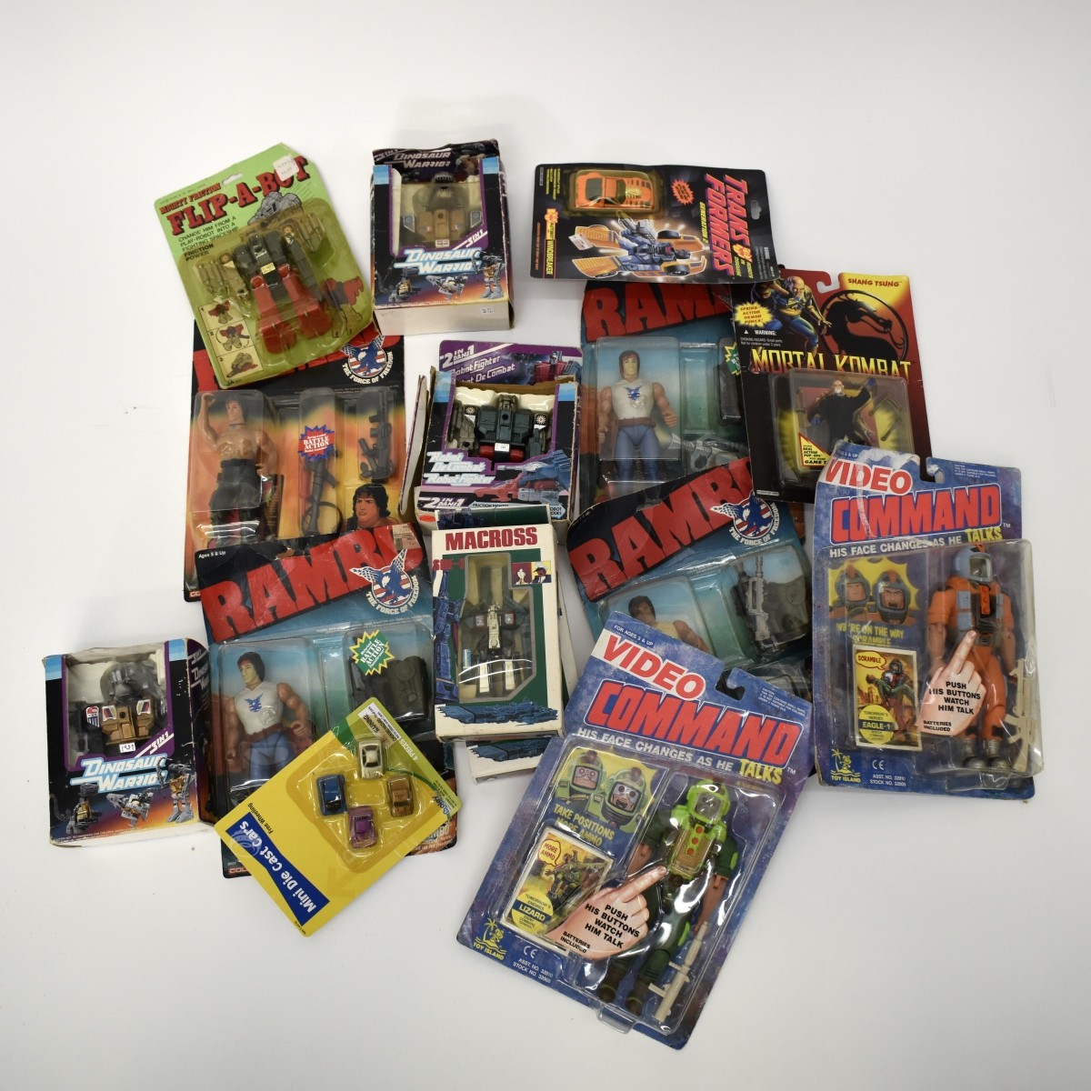 Vintage Rambo & Robot Figures and Memorabilia