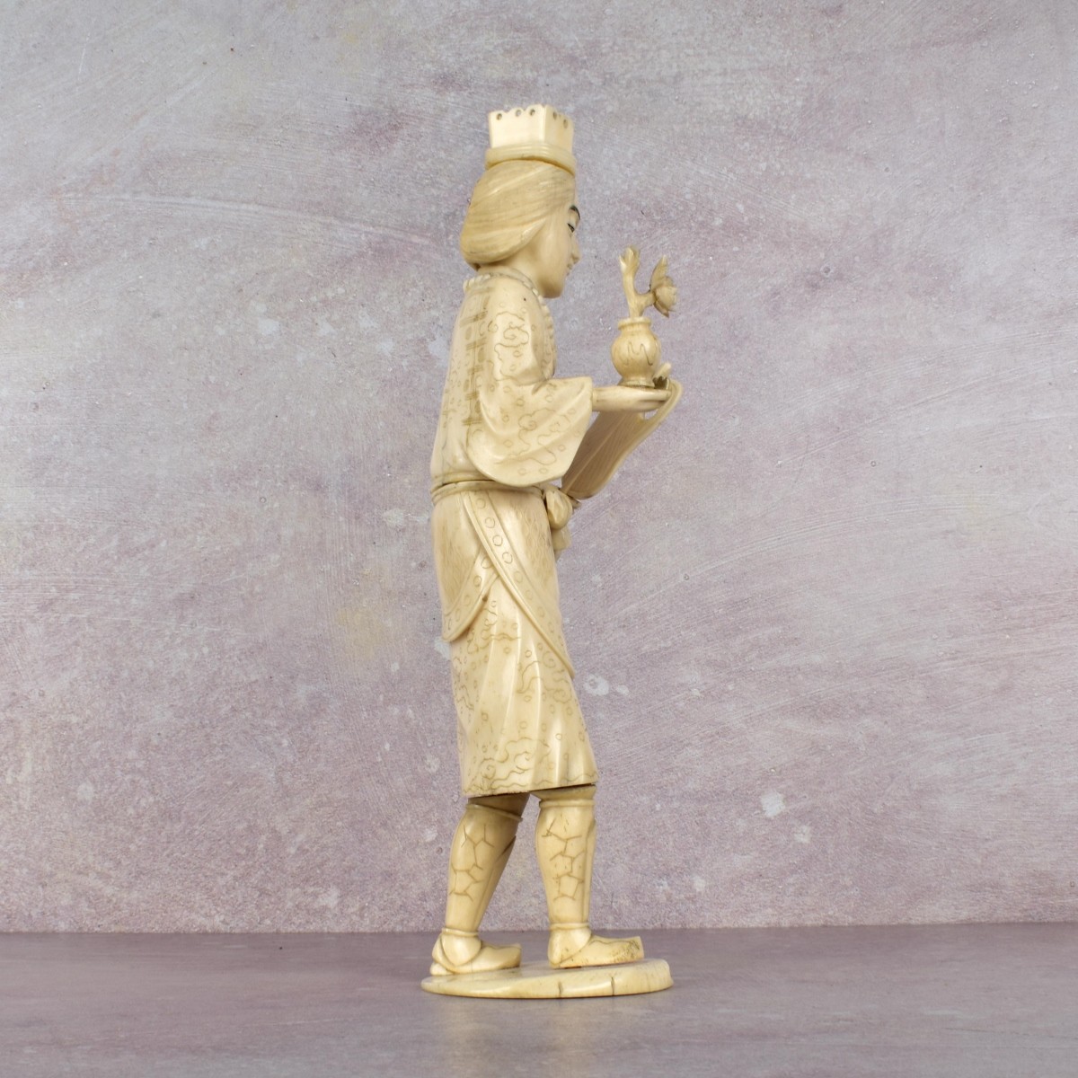 Carved Japanese Figurine