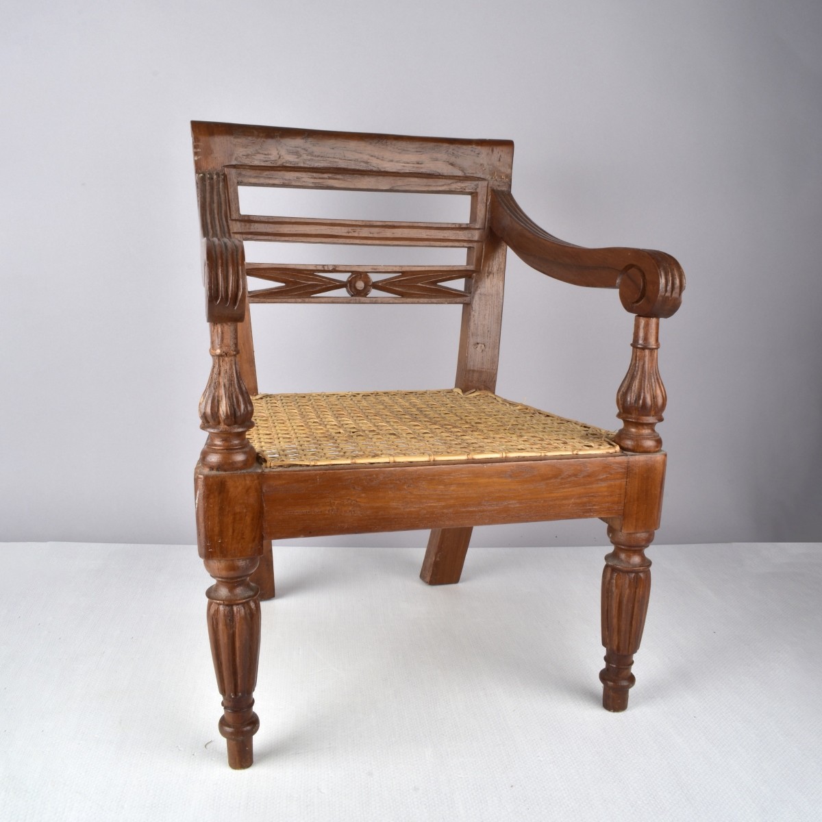 Antique Childs Cane Chair
