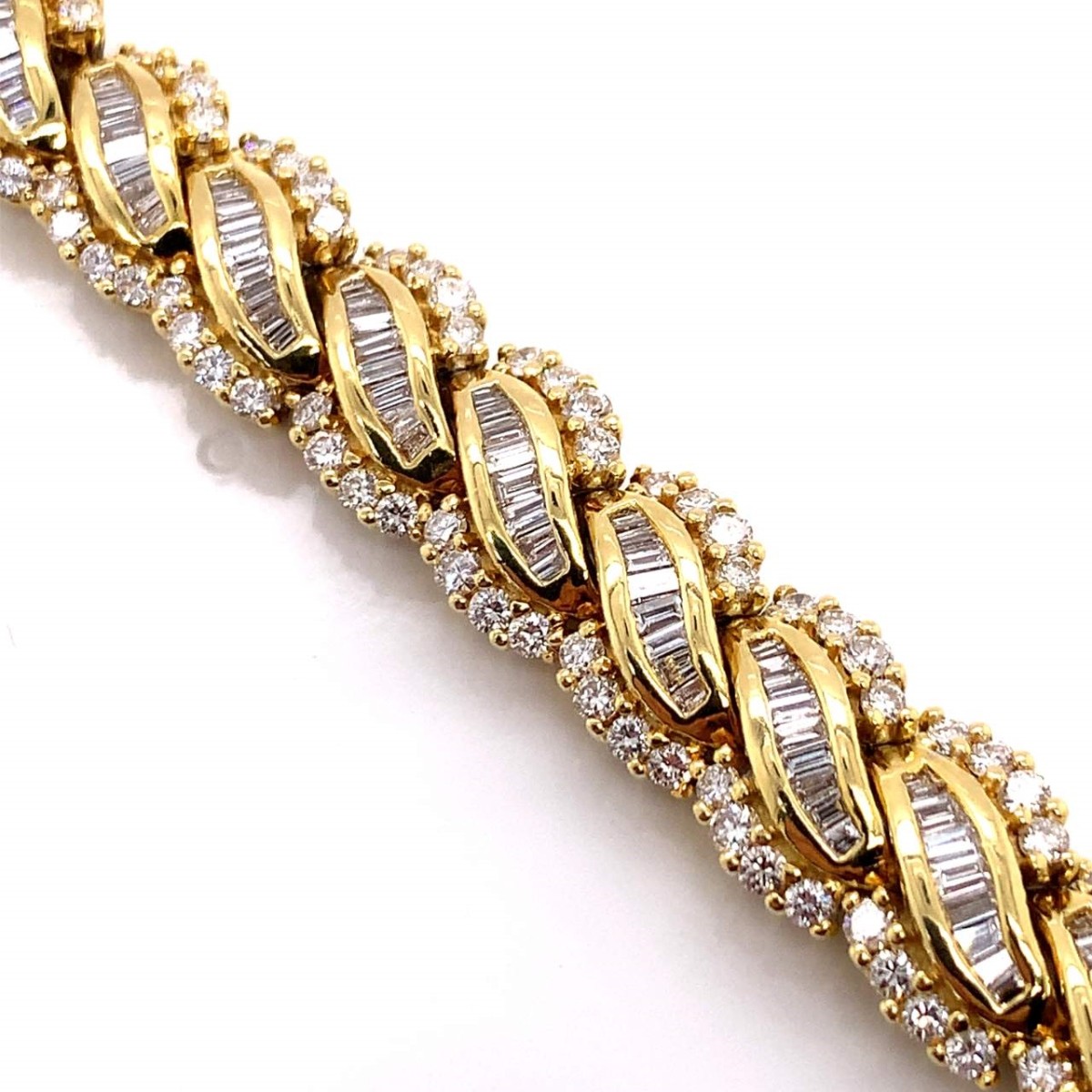 Diamond and 18K Bracelet
