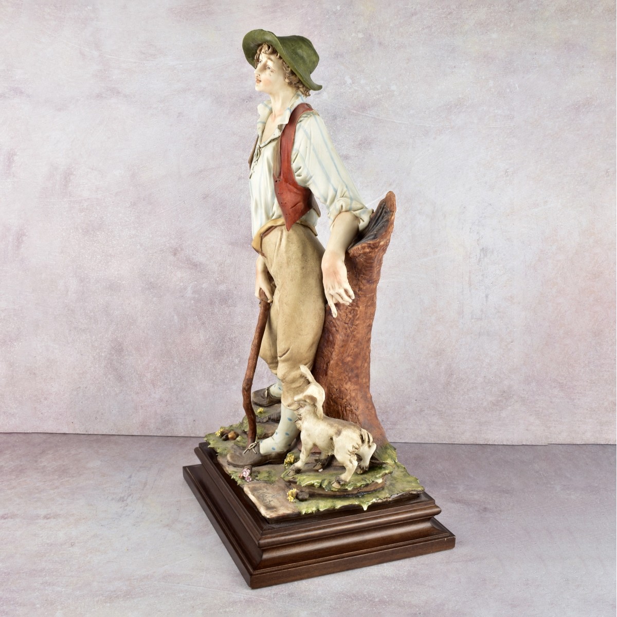 Italian Capodimonte Porcelain Figure