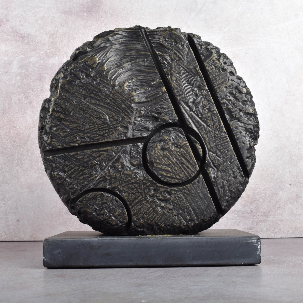Abstract Bronze Sculpture