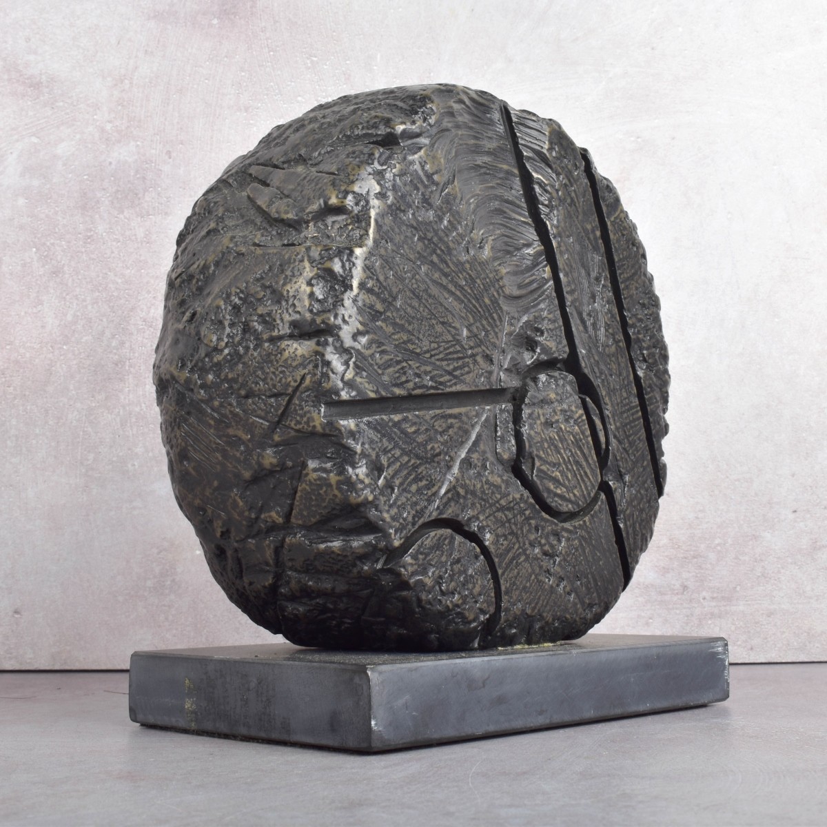 Abstract Bronze Sculpture