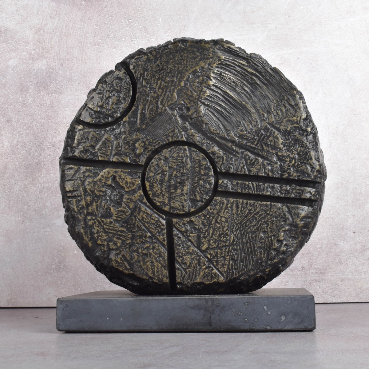 Abstract Bronze Sculpture