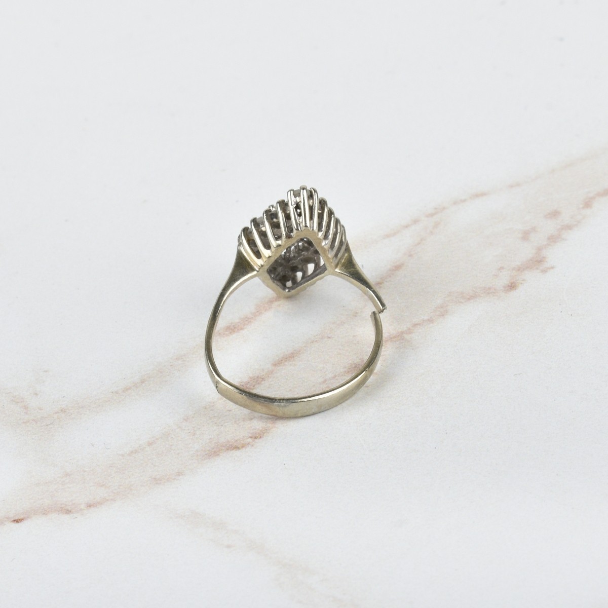 Diamond and 14K Ring