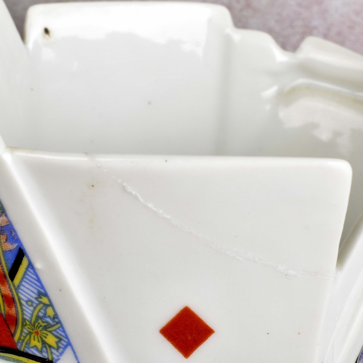 Royal Bayreuth "Devil & Cards" Porcelain