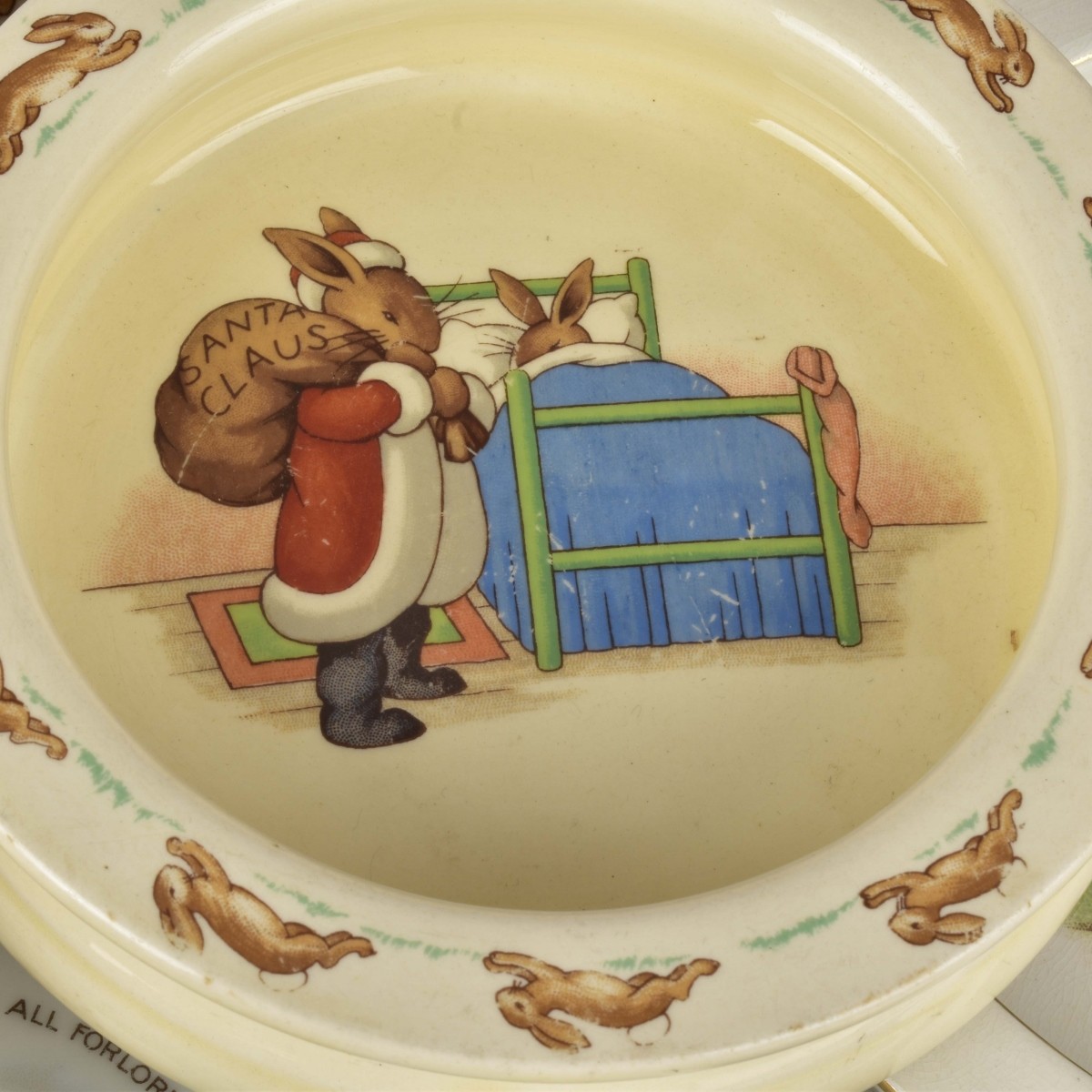 Collection of Ceramic Baby Dishes