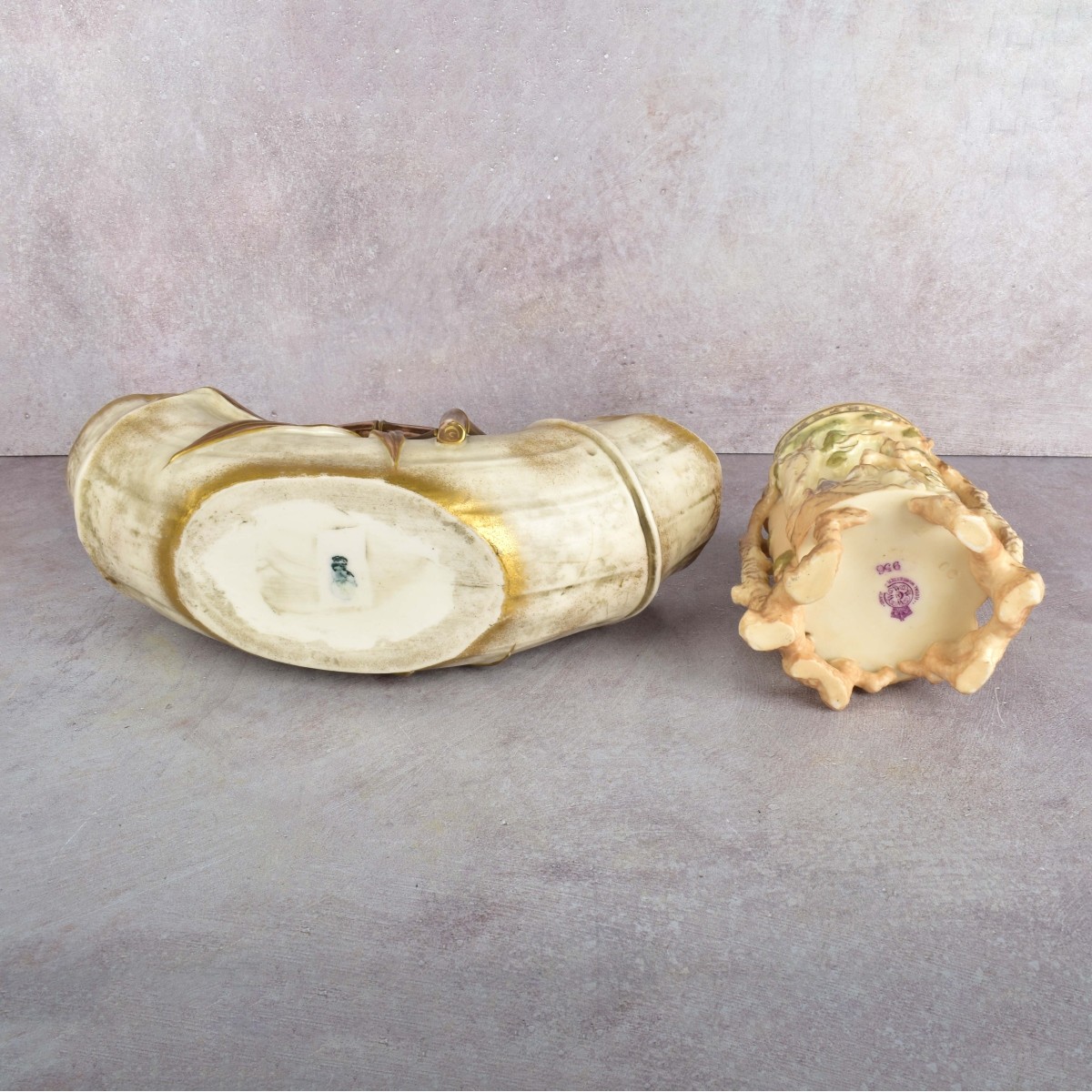 Antique Royal Worcester Porcelain Pieces