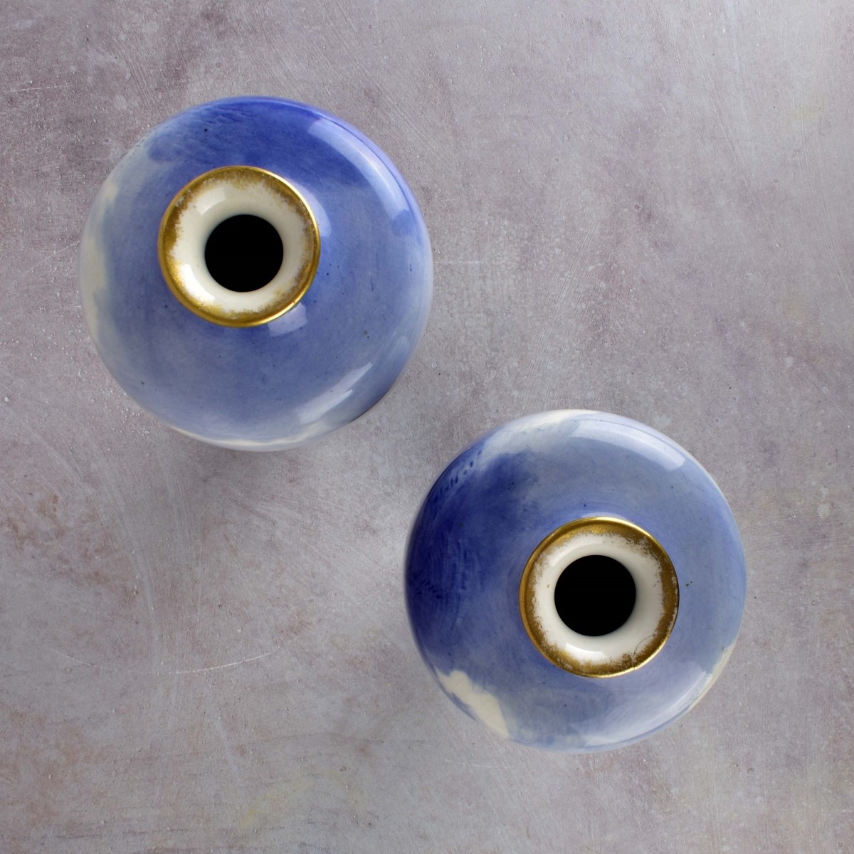 Antique Winton Hand Painted Vases