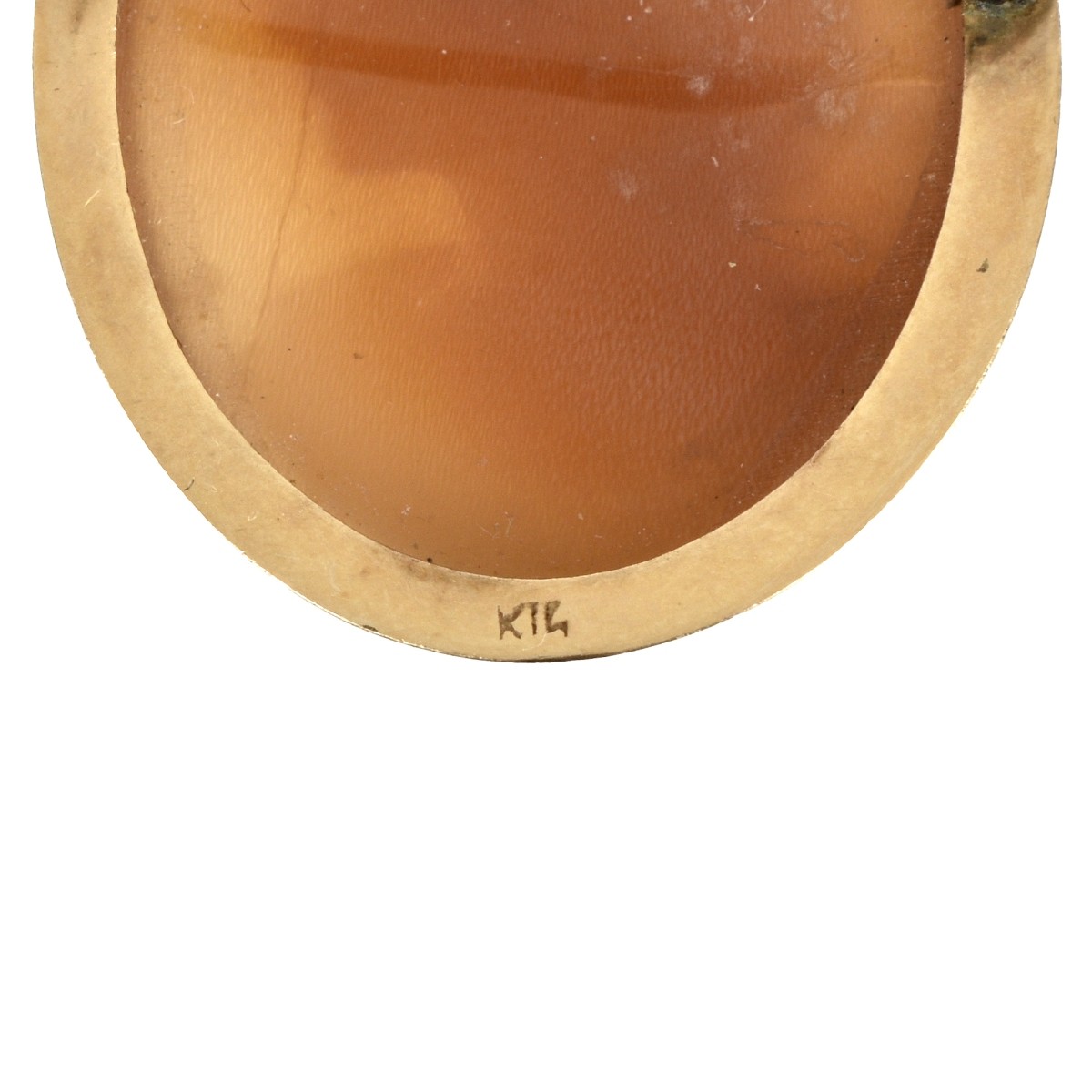 Shell and 14K Cameo Pendants