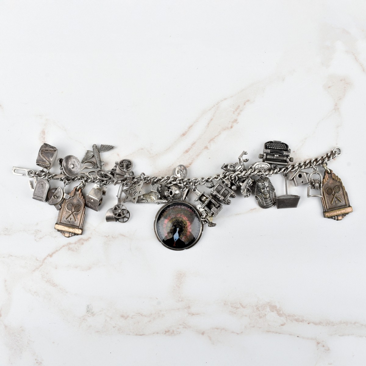 Sterling Silver Charm Bracelet