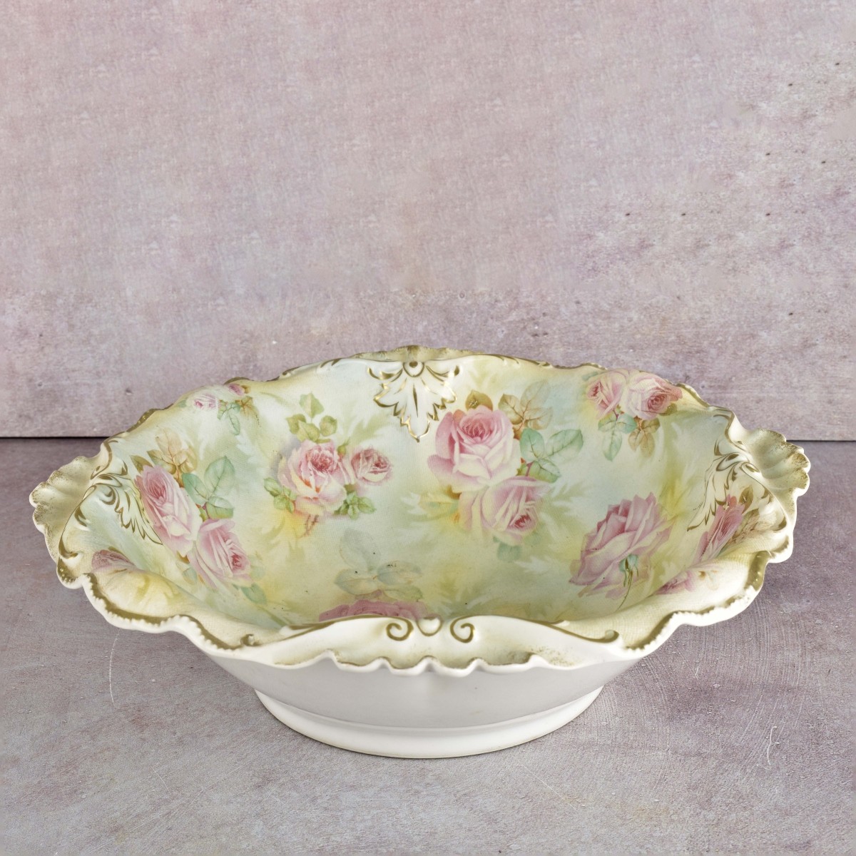Antique European Painted Porcelain Pieces