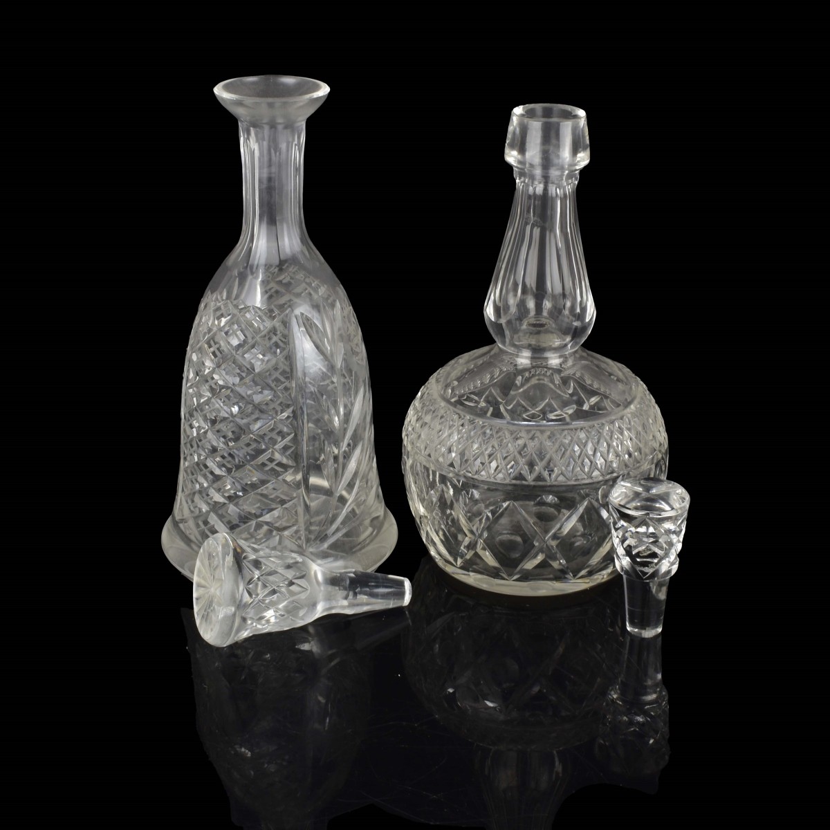 Vintage Assorted Crystal Glassware