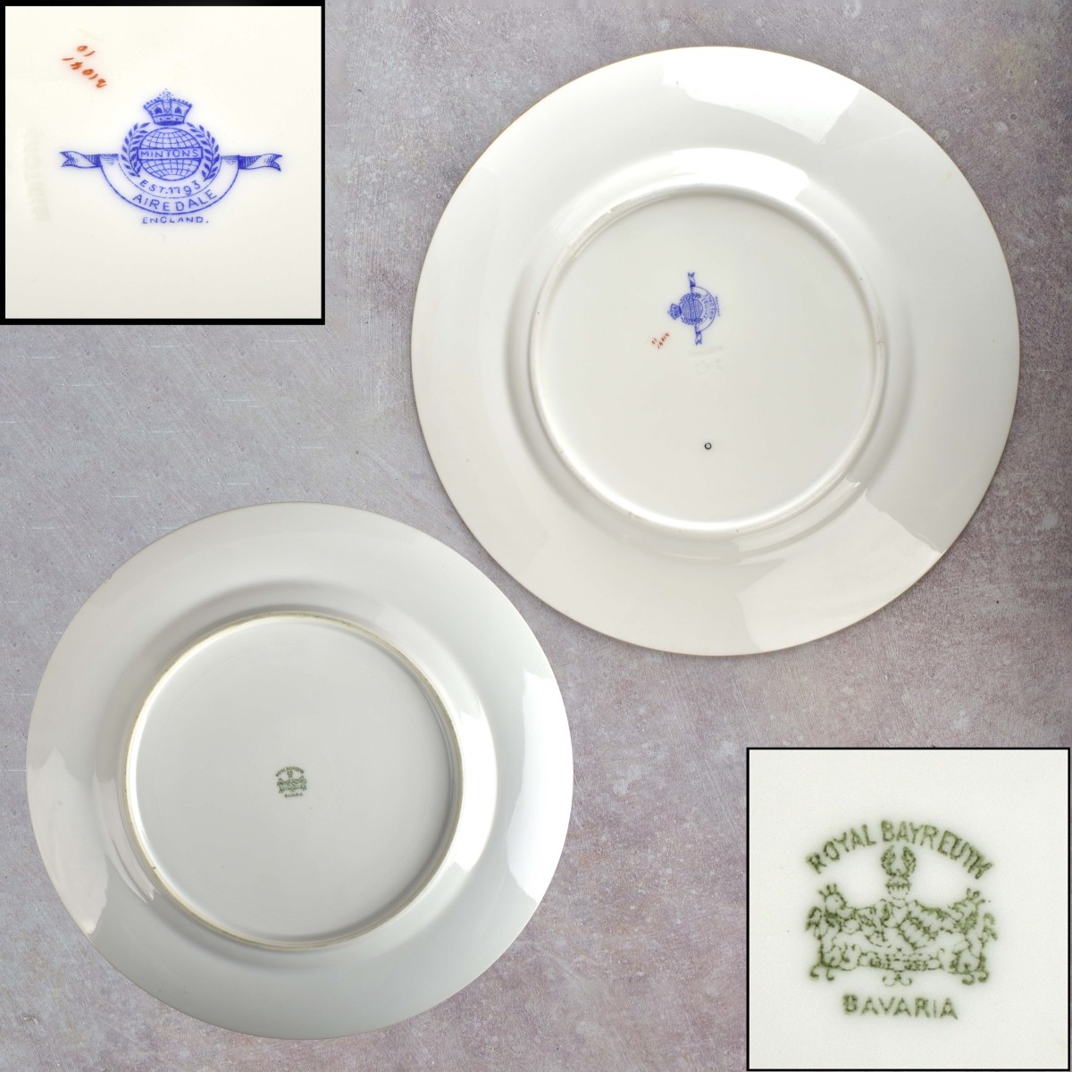 English Bone China Dishes