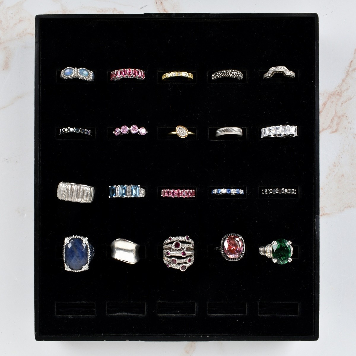 Collection of Vintage Sterling Silver Rings