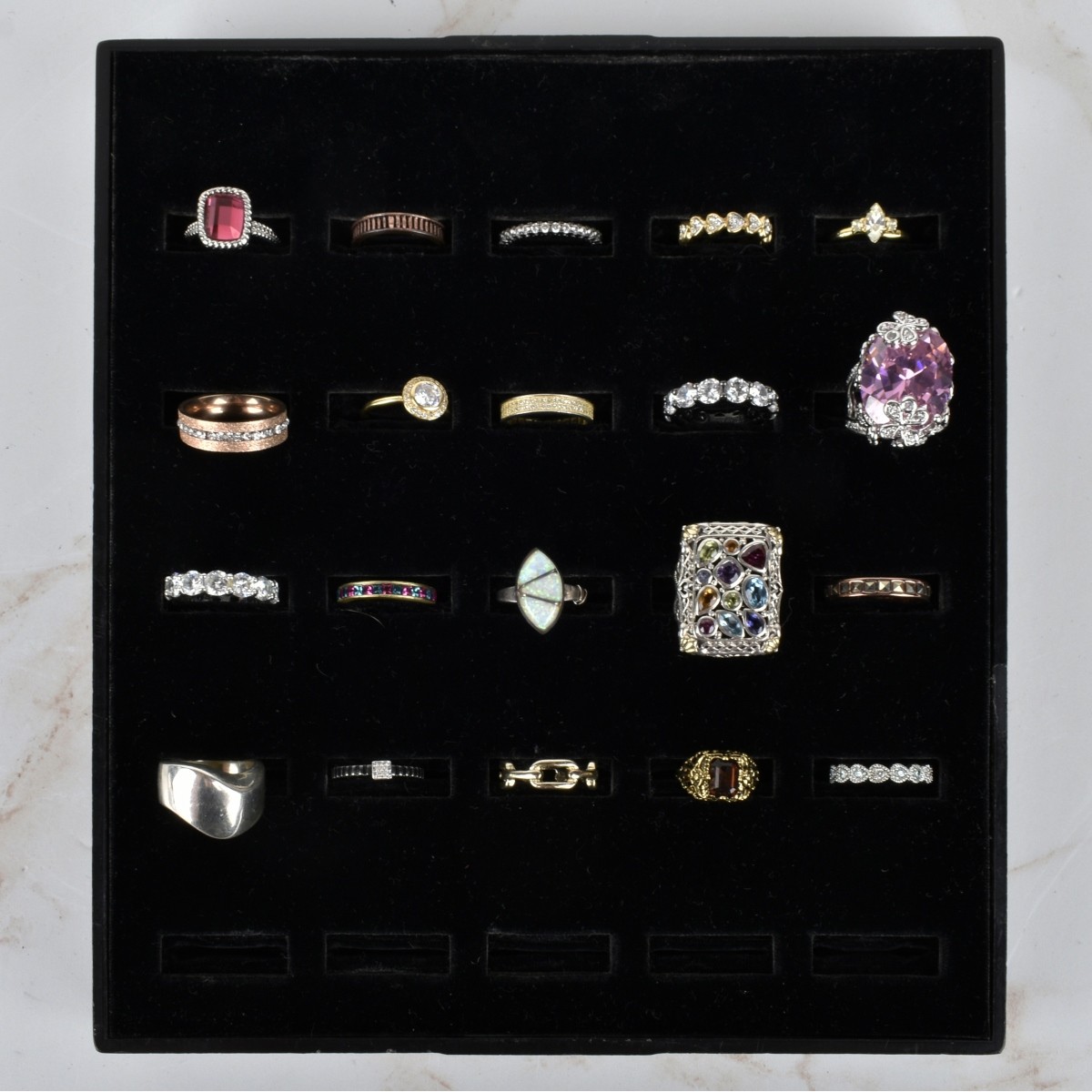 Collection of Vintage Fashion Rings