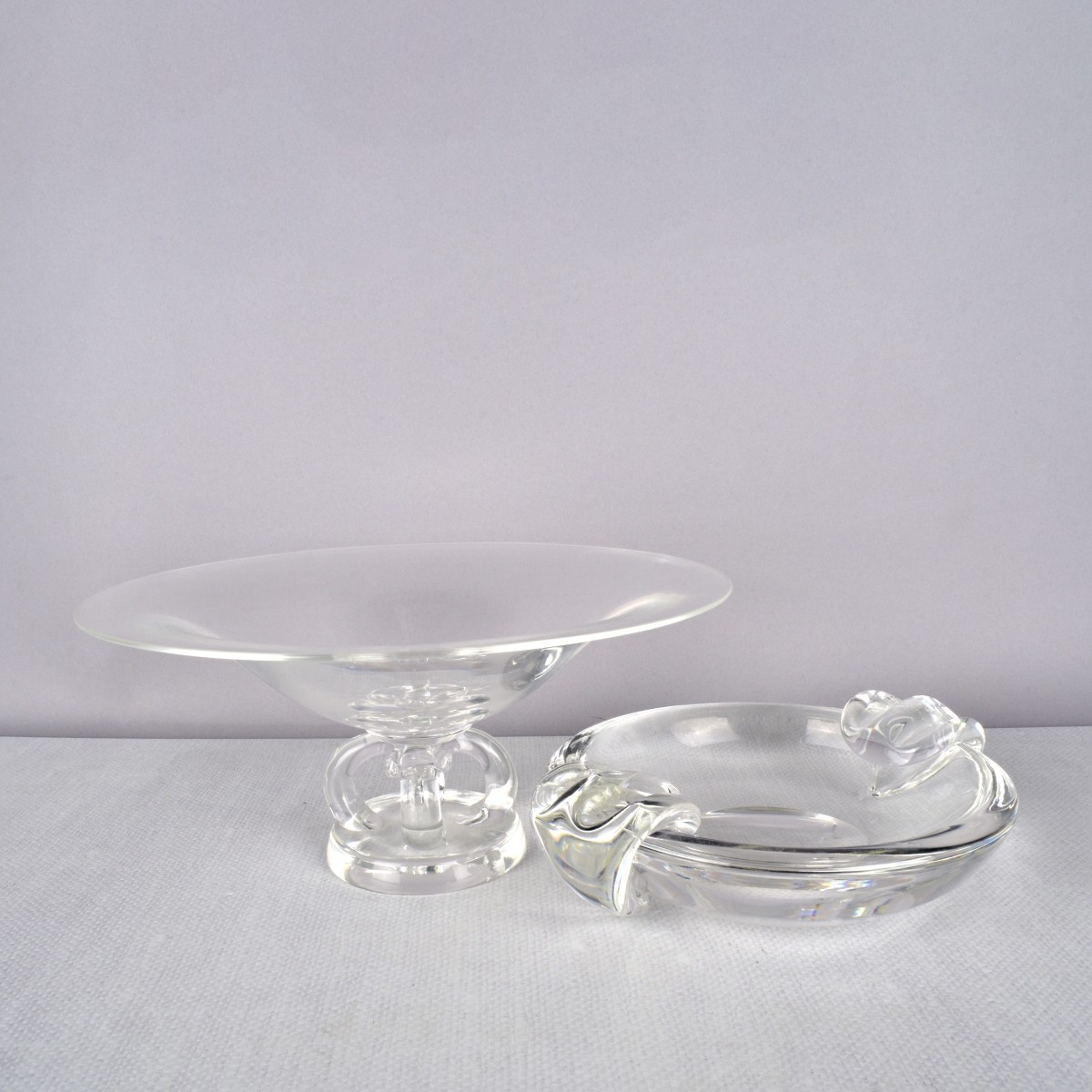 Two Steuben Art Glass Bowls