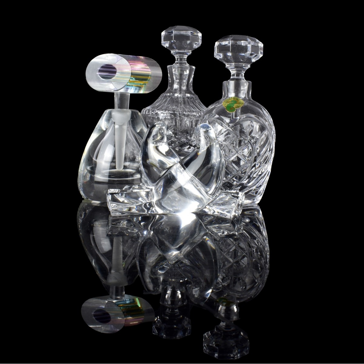Collection of Modern Crystal Art Glass