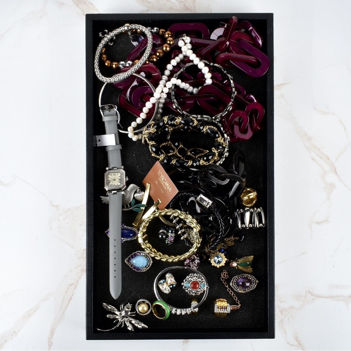 Box Lot of Fashion Jewelry