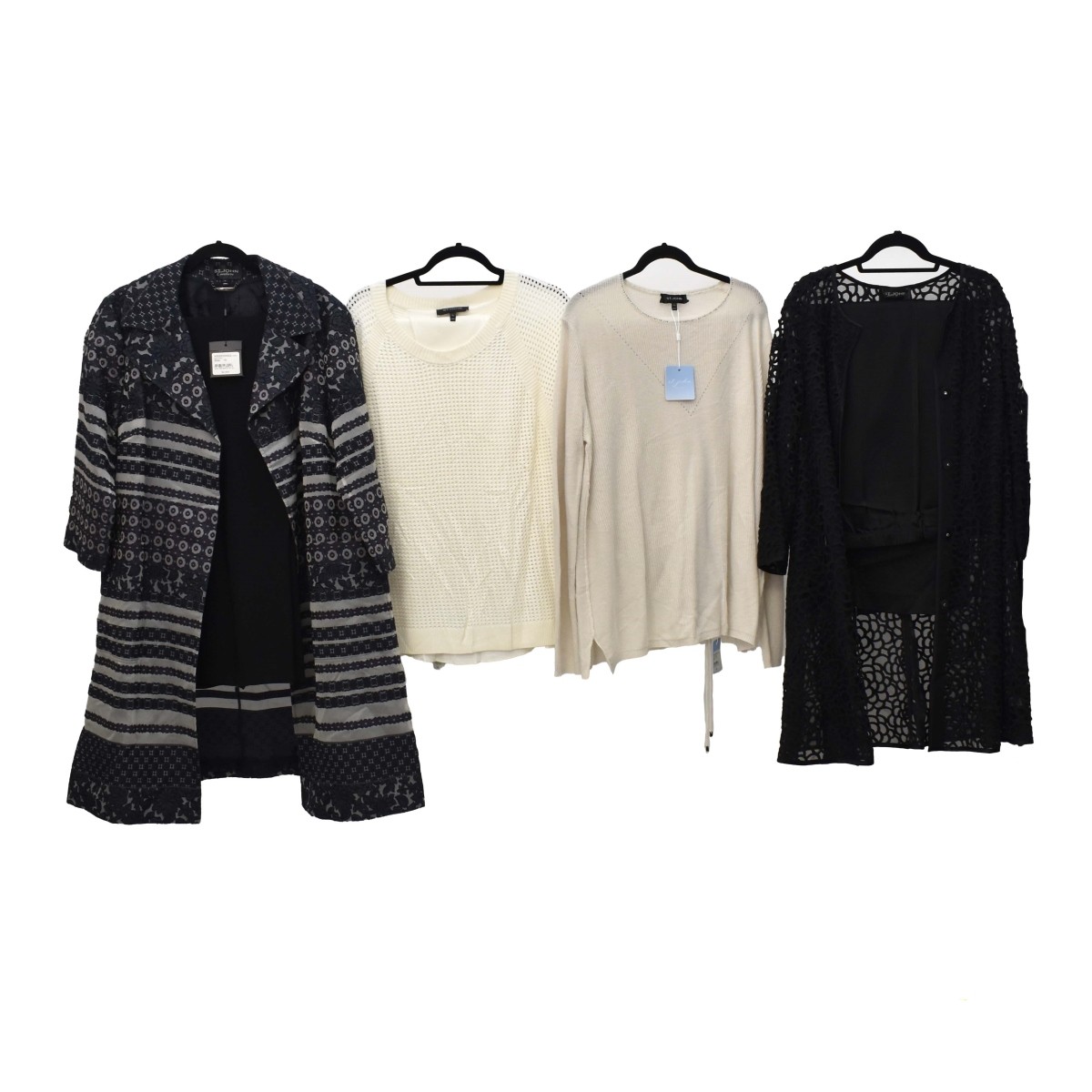 Four St. John Two Piece Clothing Sets