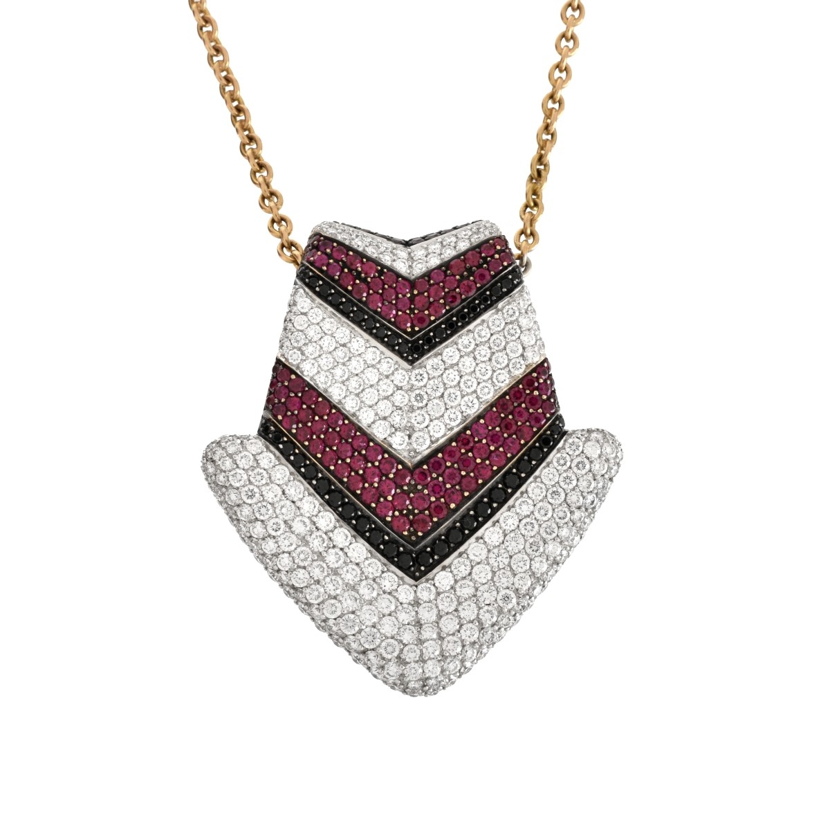 Bulgari Enigma 18K Pendant Necklace
