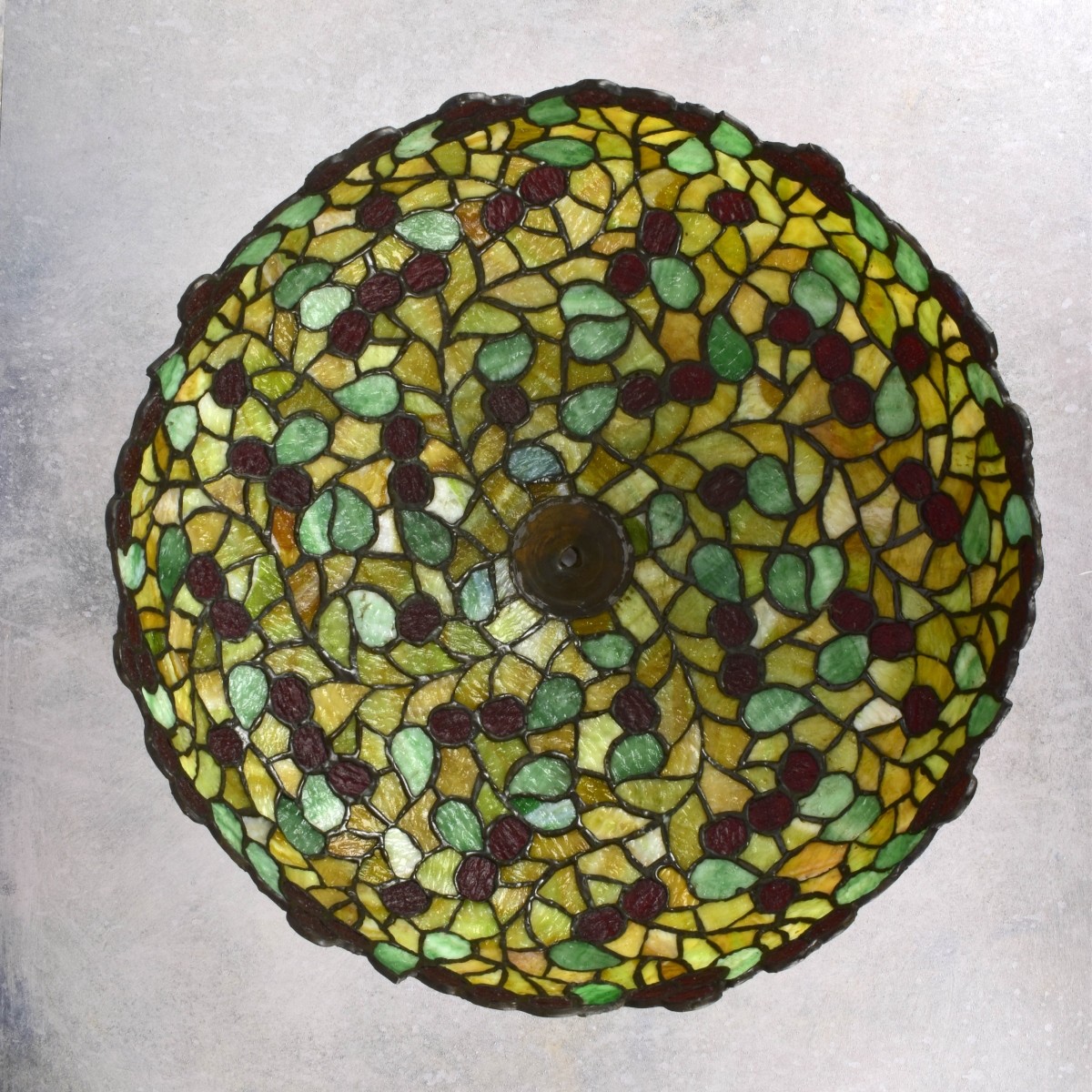 Tiffany Style Stain Glass Table Lamp