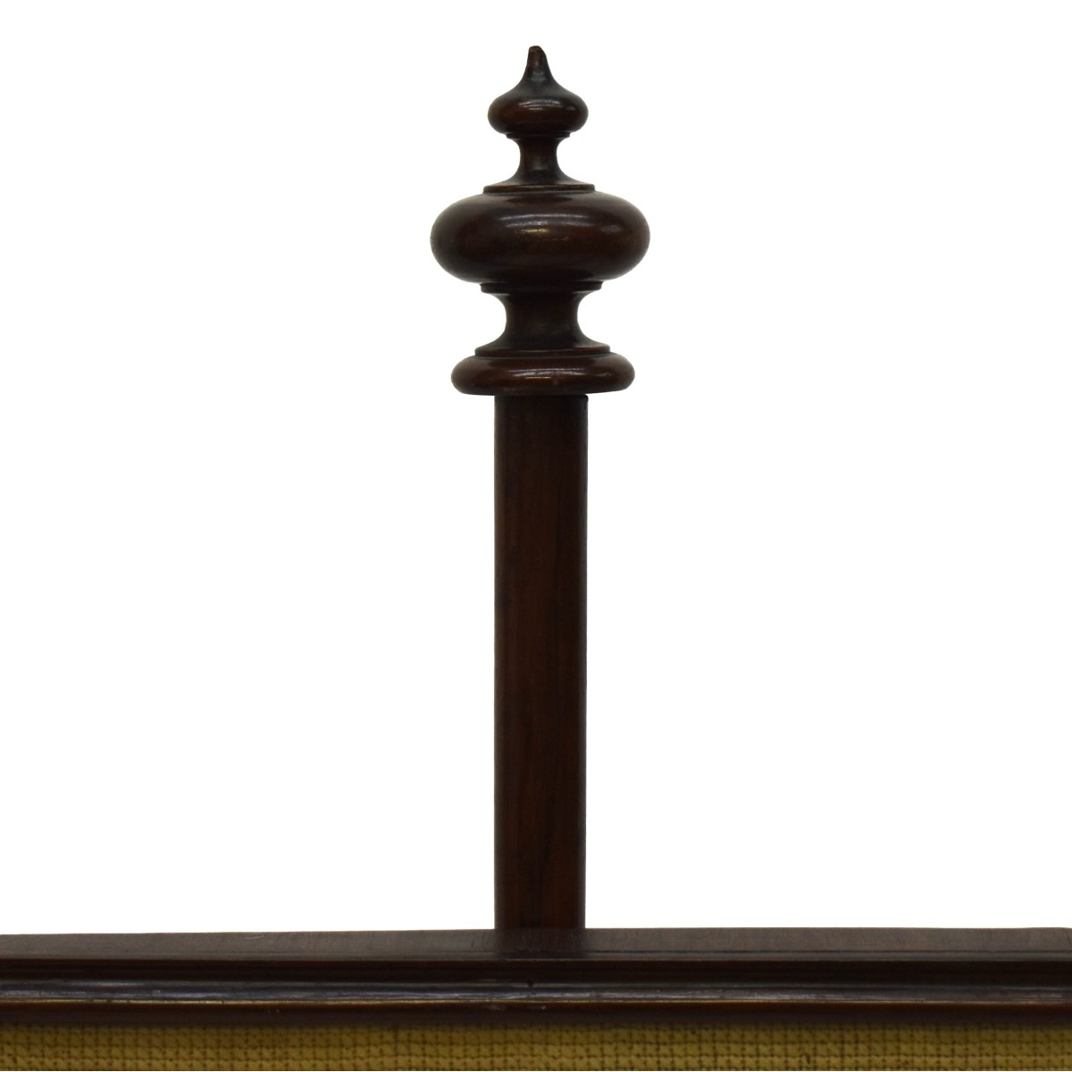 Antique Mahogany Fire Screen