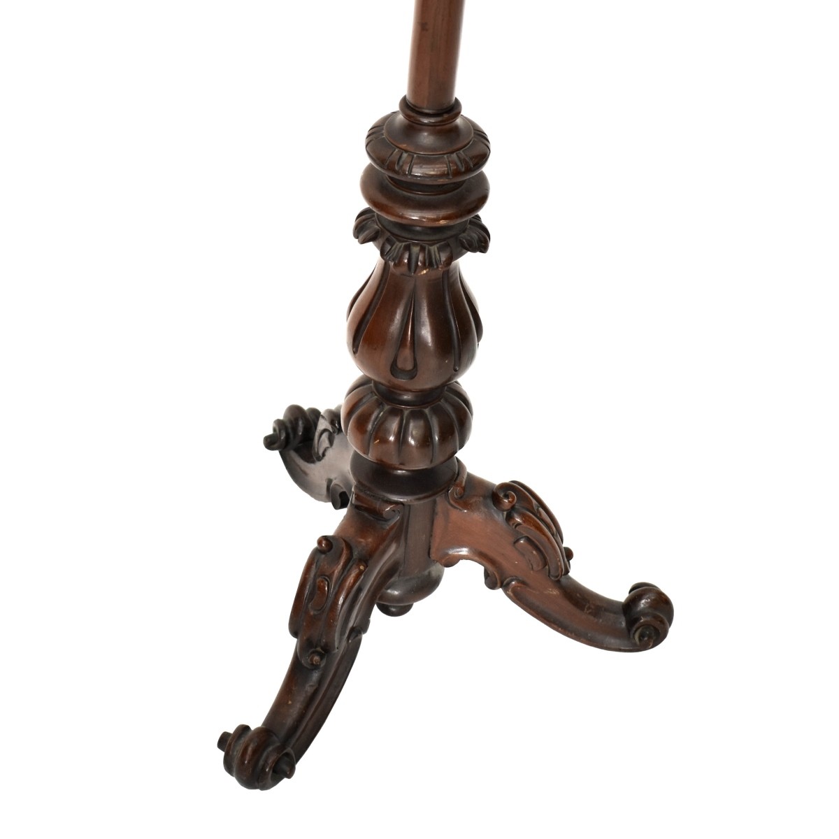Antique Mahogany Fire Screen