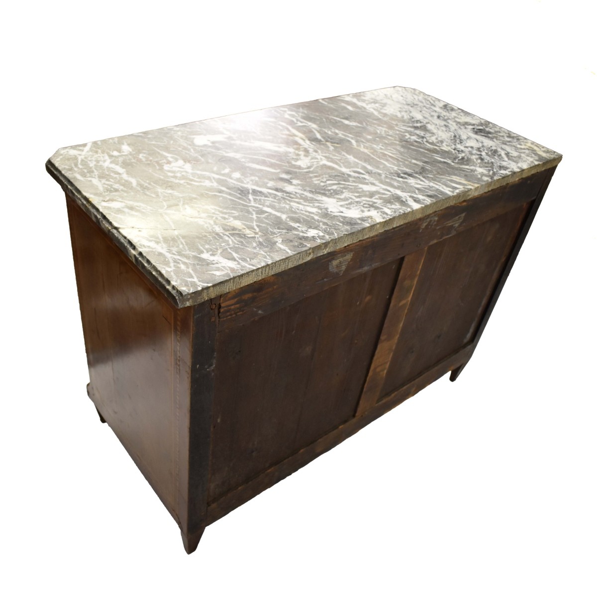 19th Century Italian Walnut Marquetry Chest