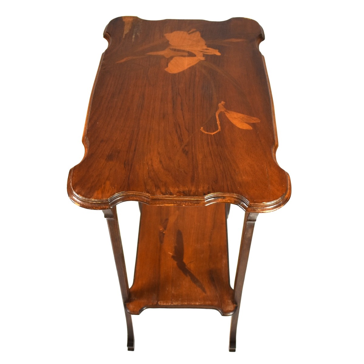 Emile Galle, French (1846 - 1904) Marquetry Table