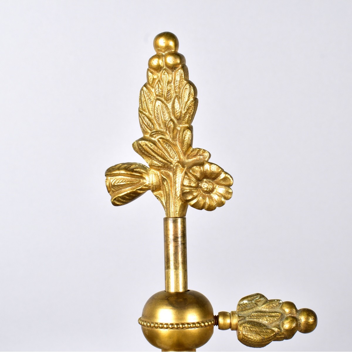 French Louis XVI Style Gilt Bronze Bouliette Lamp