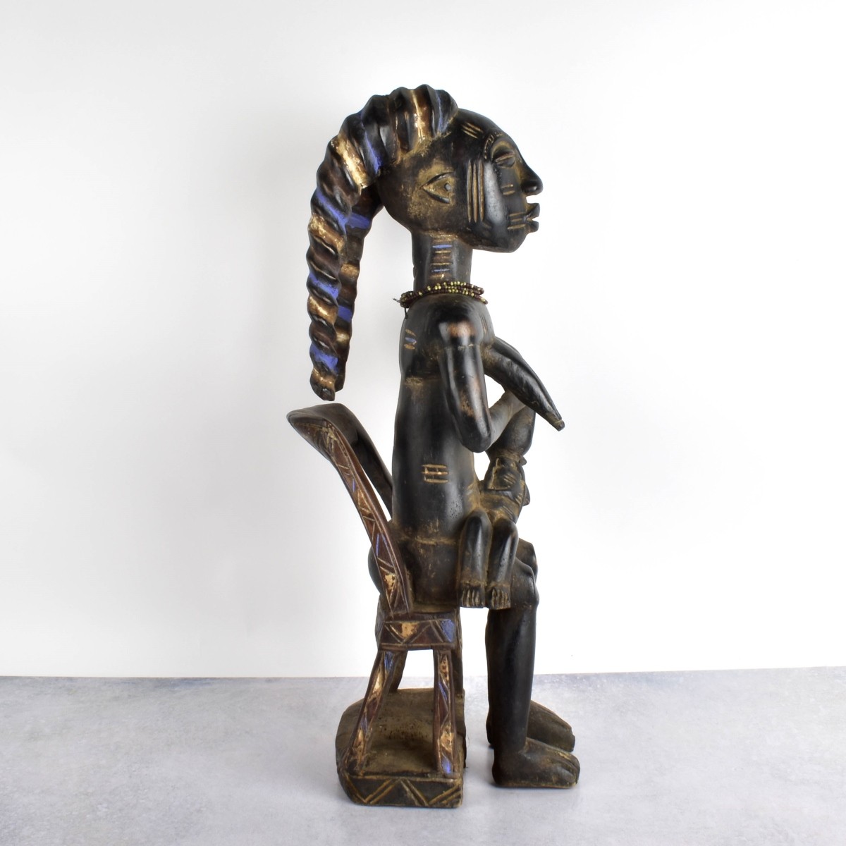 Probably Asante Kulango Maternity Statue