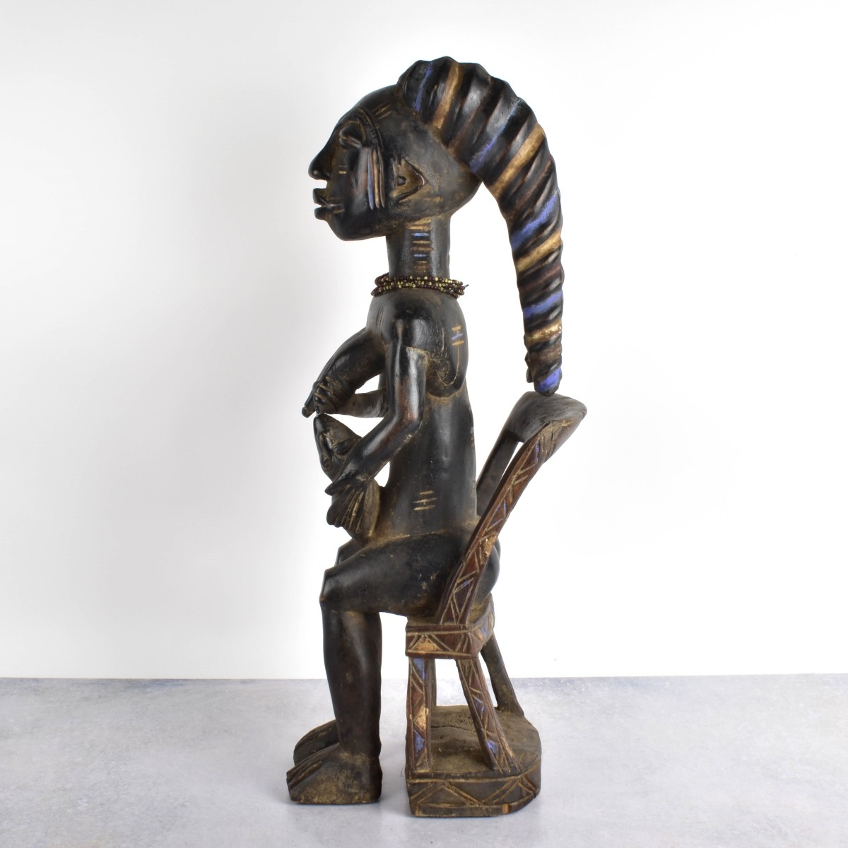 Probably Asante Kulango Maternity Statue