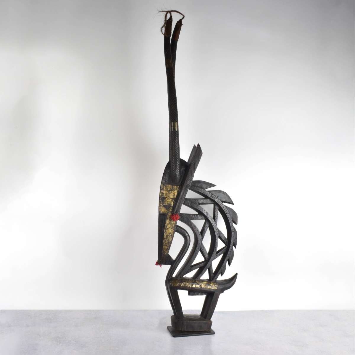 Carved African Wood Headdress