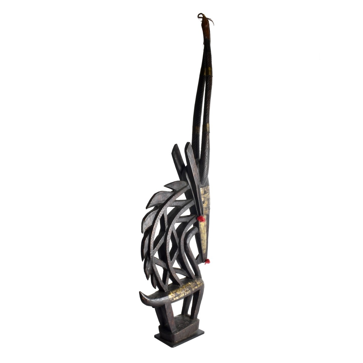 Carved African Wood Headdress
