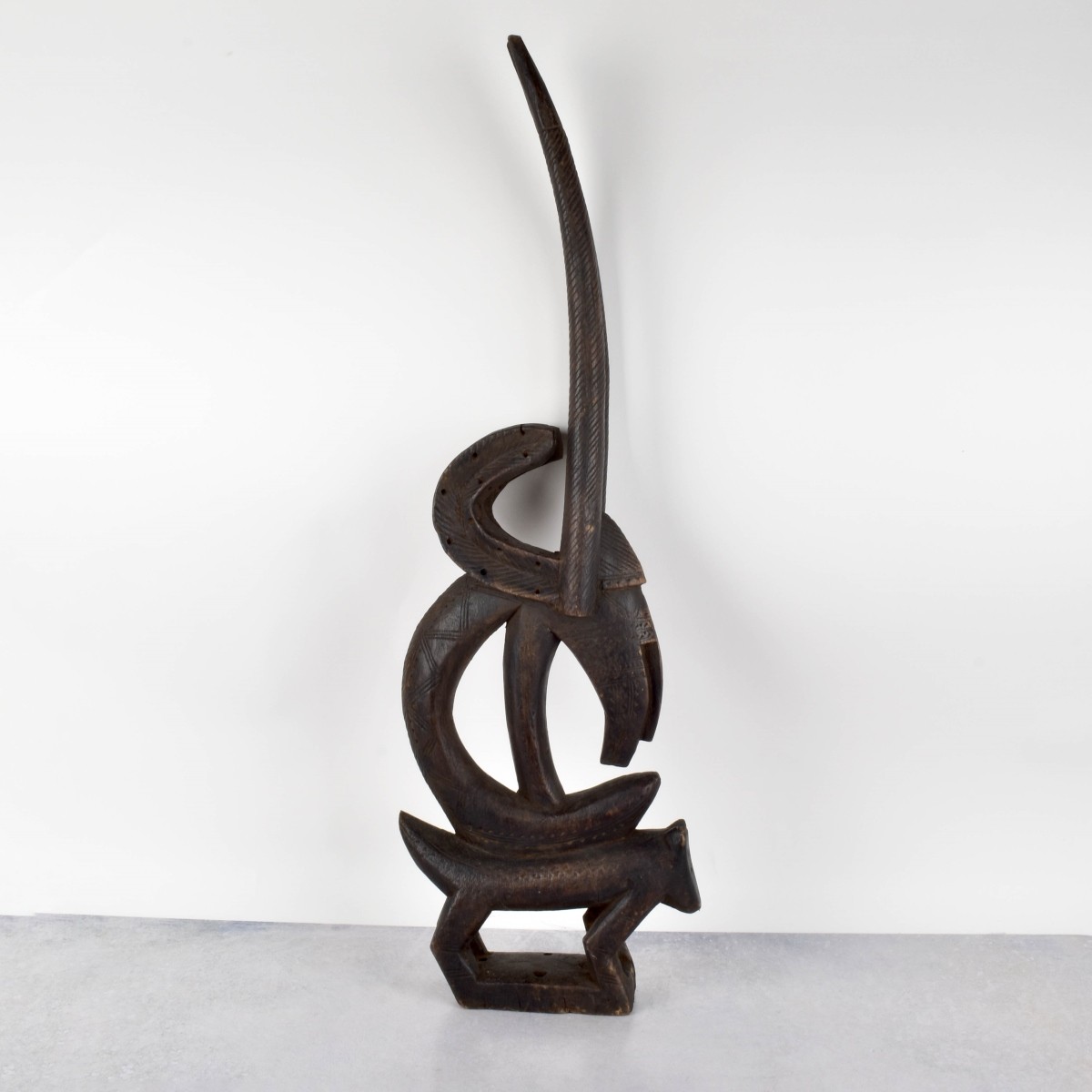 Carved African Wood Headdress