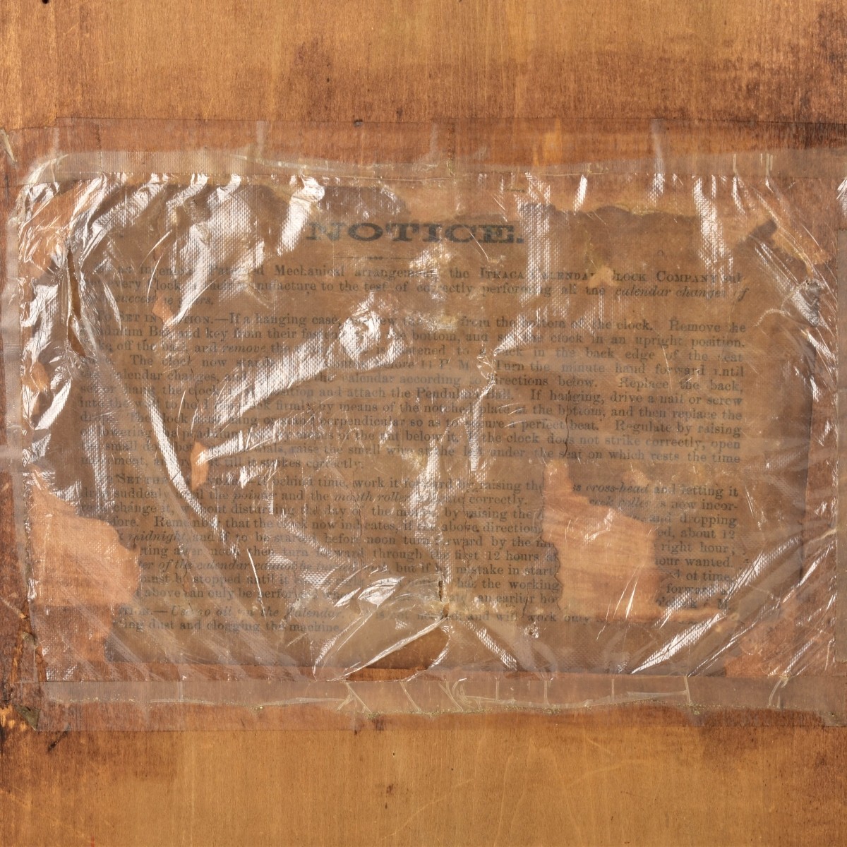 Antique Ithaca Shelf Clocks