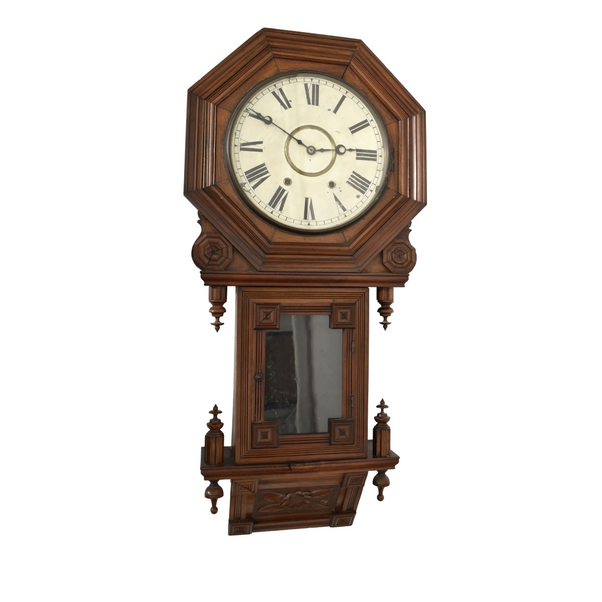 Mahogany Wall Clock