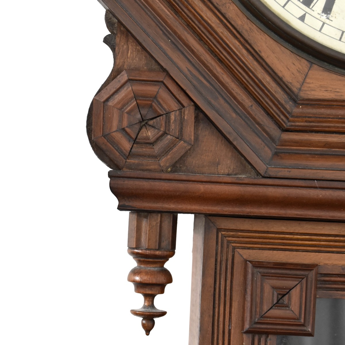 Mahogany Wall Clock