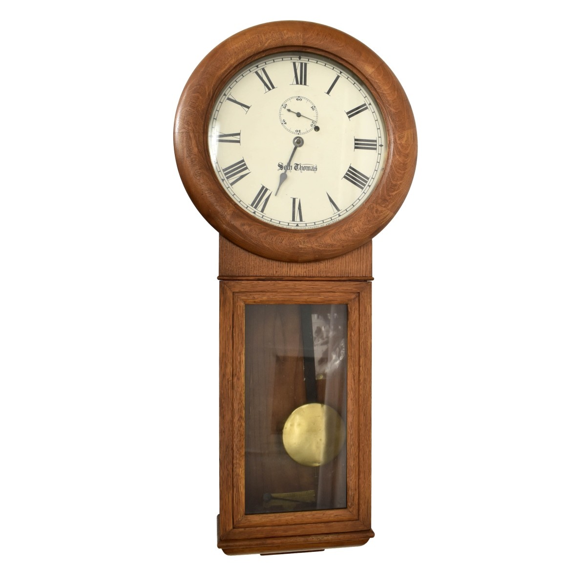 Seth Thomas Regulator Wall Clock