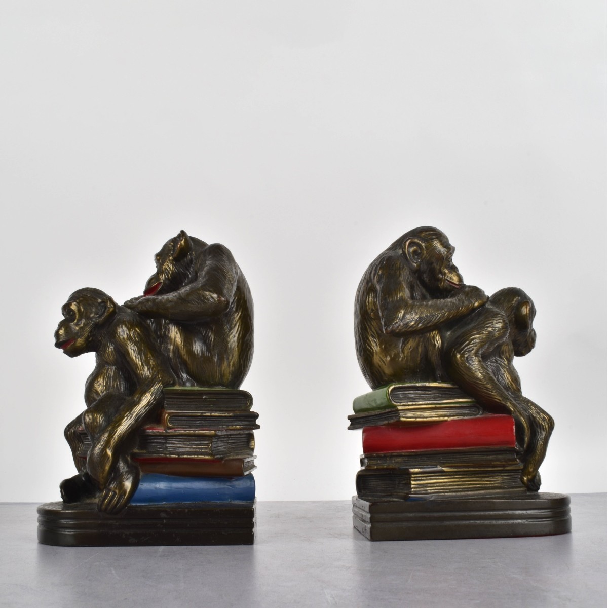 Monkey Bookends