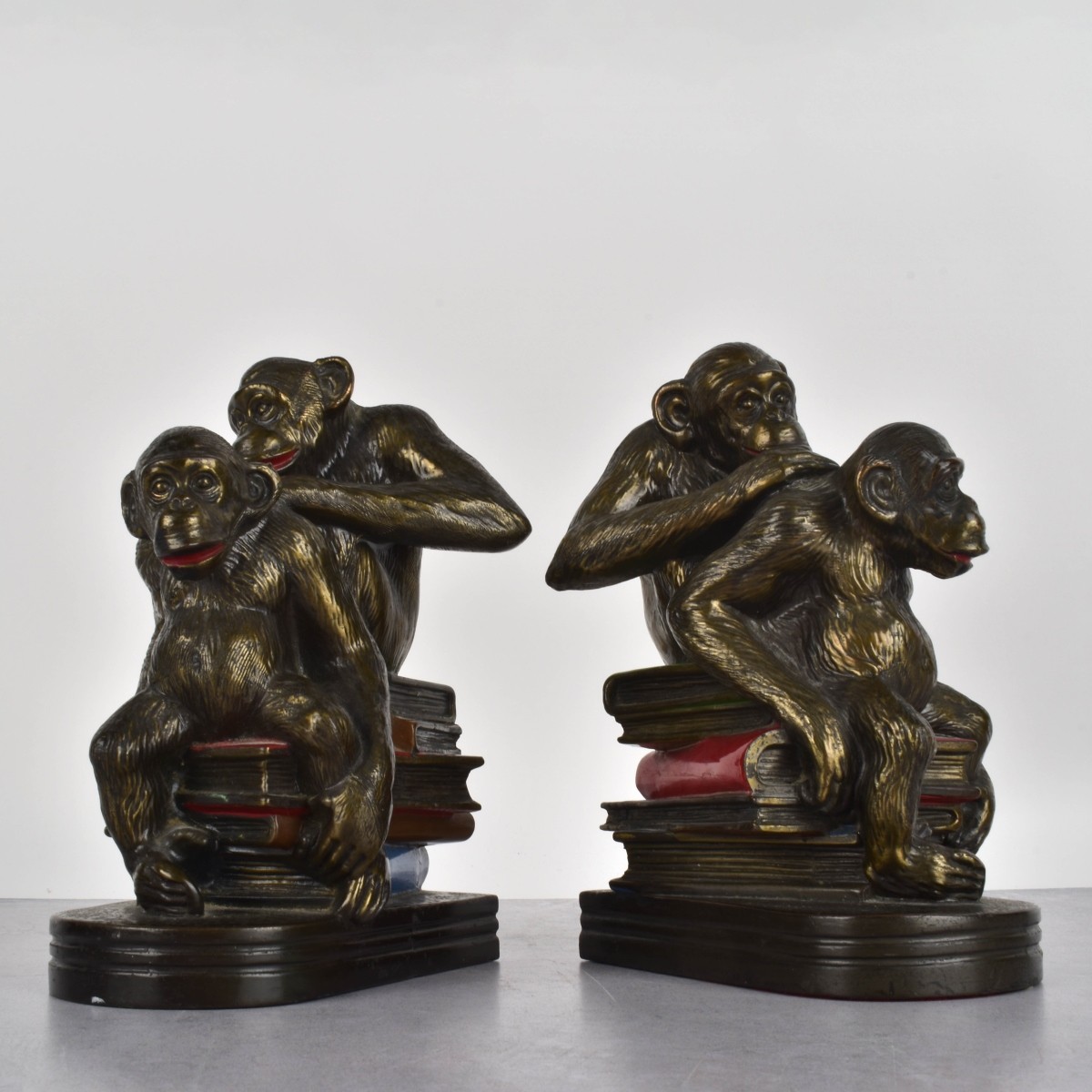 Monkey Bookends