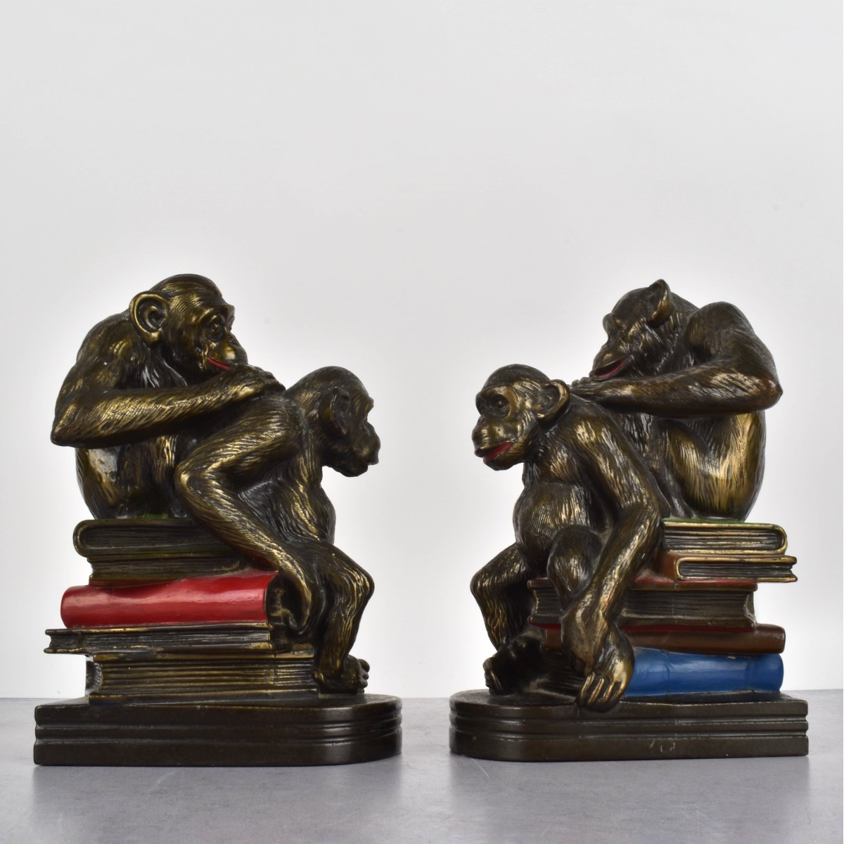 Monkey Bookends
