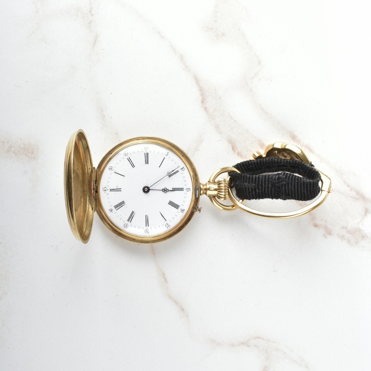 French 15K Pendant Watch