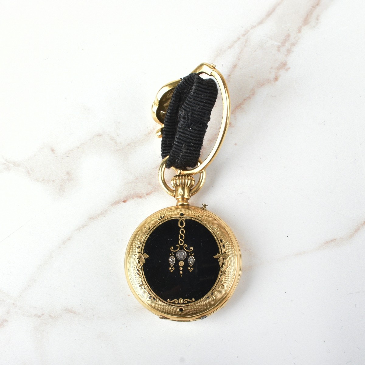 French 15K Pendant Watch