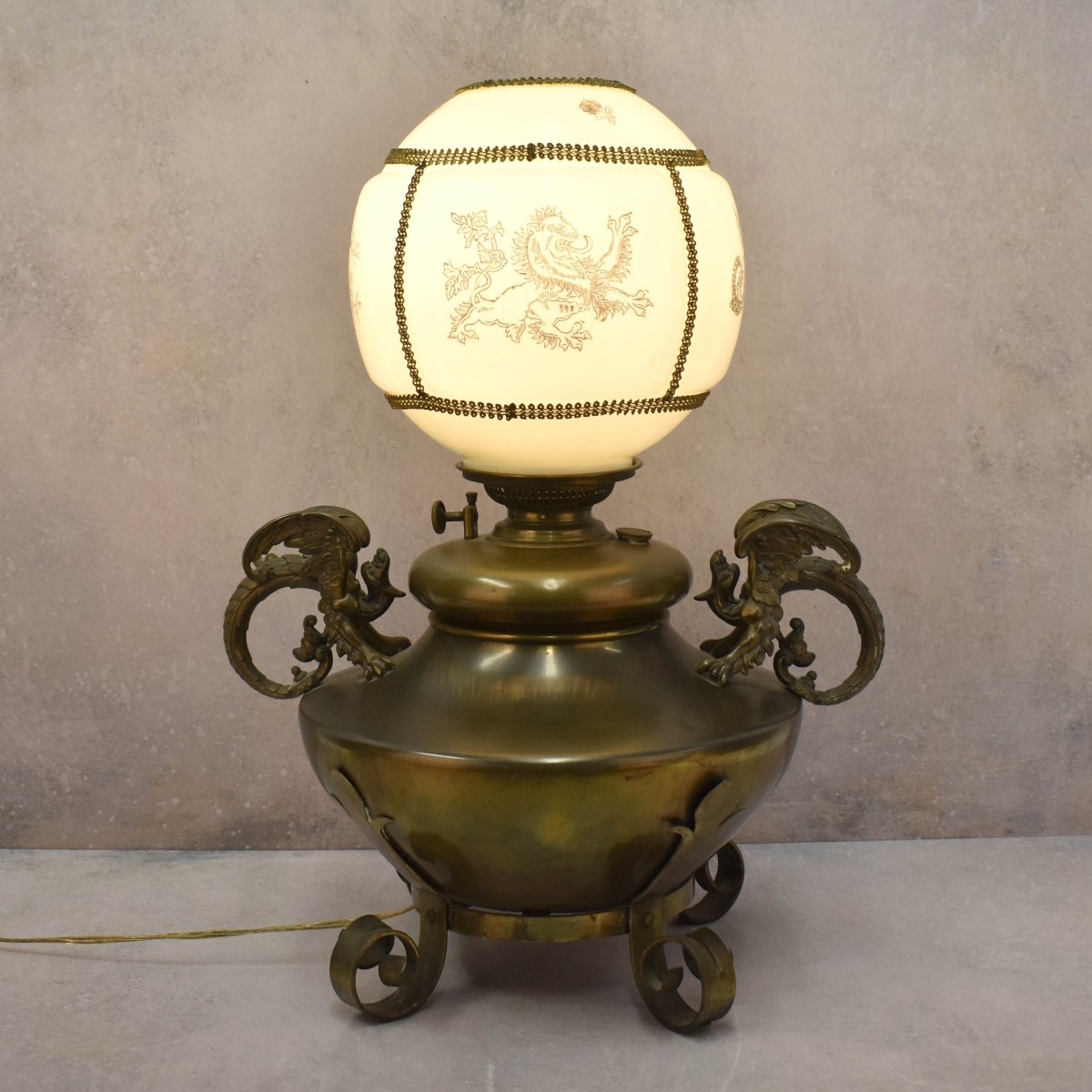 Bradley and Hubbard Lamp
