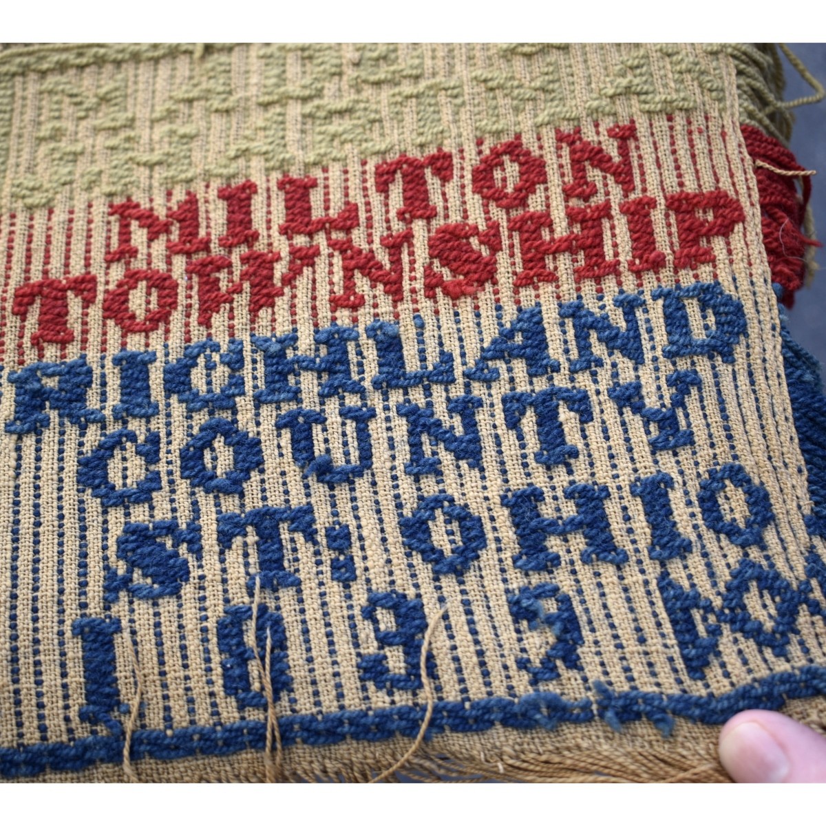 Antique Hand Loomed American Coverlets