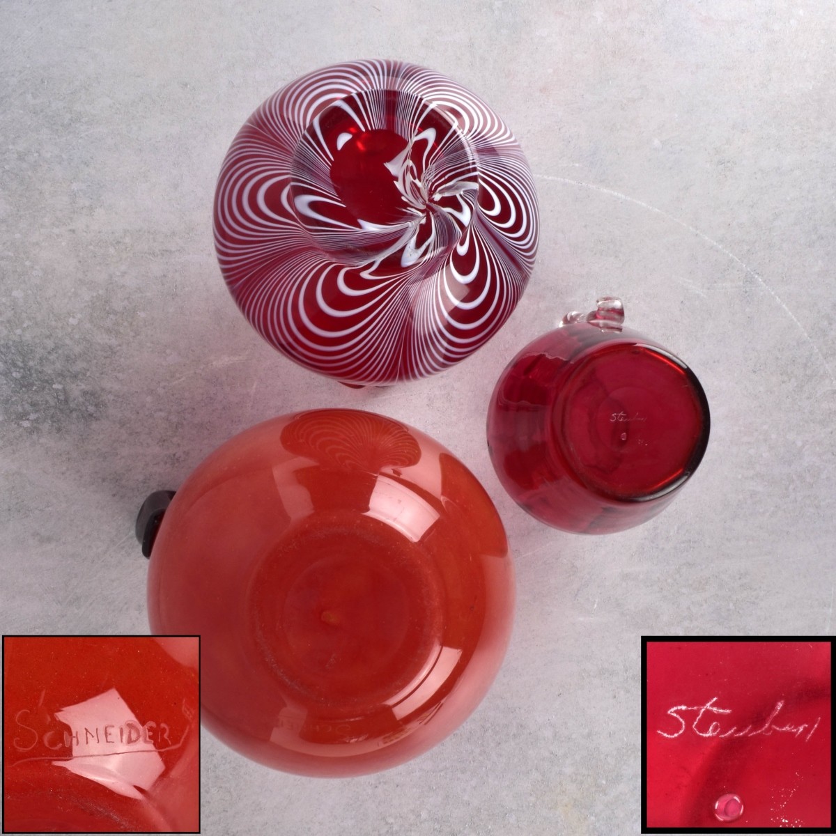 Art Deco Glass Jugs