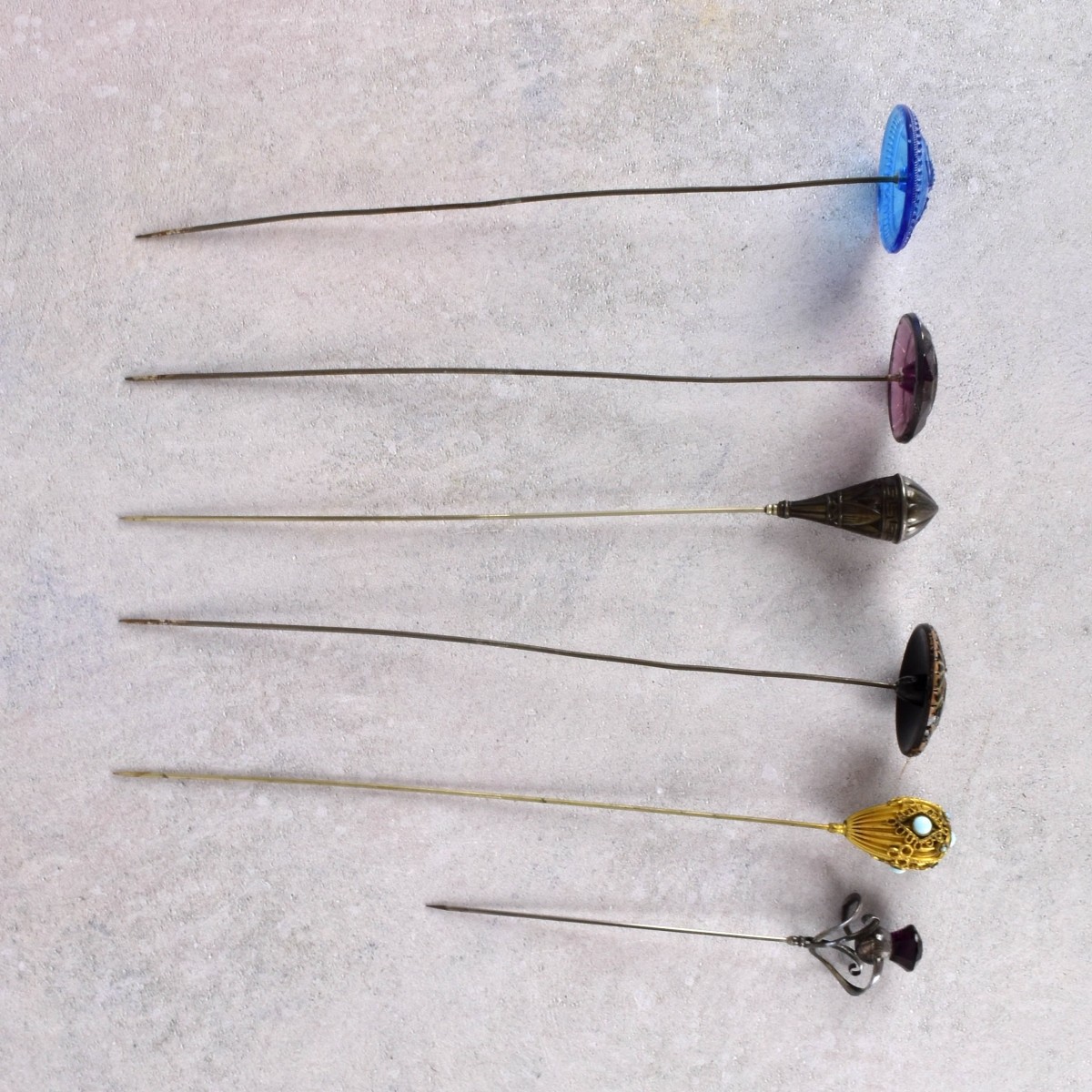 Antique Art Nouveau Hat Pins