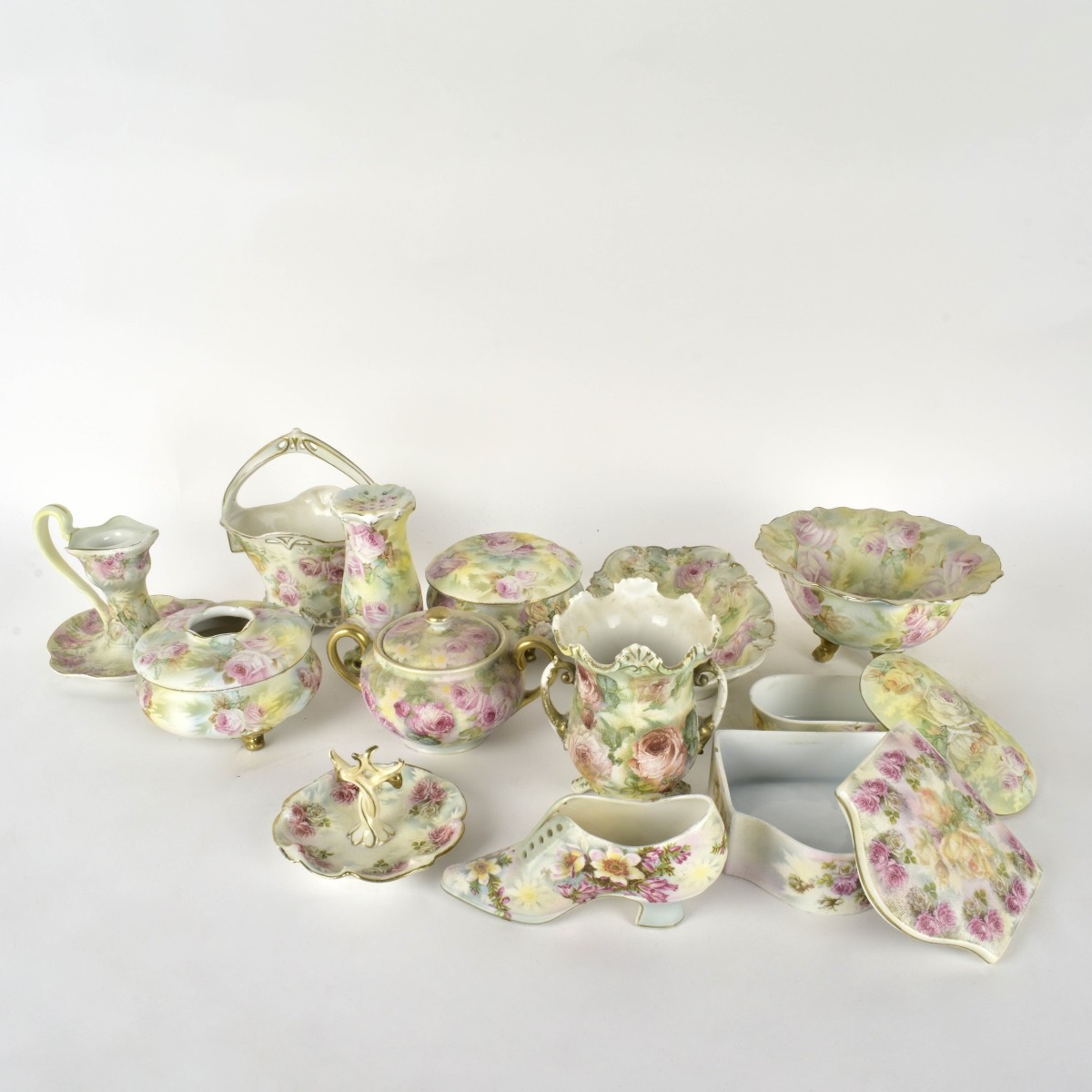 Antique Royal Bayreuth Dresser Pieces